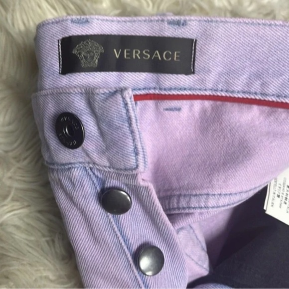 AUTHENTIC VERSACE SLIM FIT JEANS 32 DENIM PANTS - Picture 9 of 14